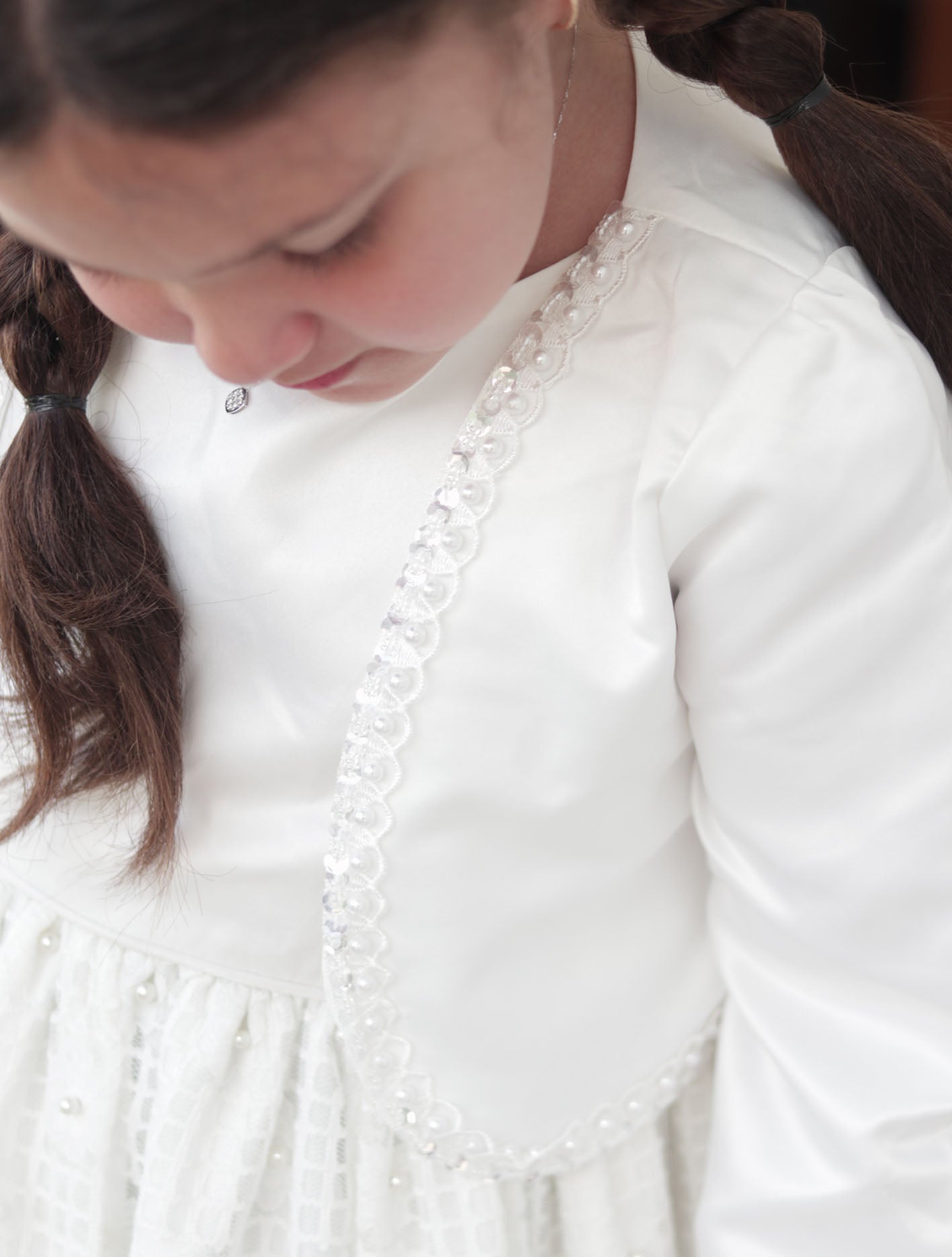 best white Jasmine Dress for Kids