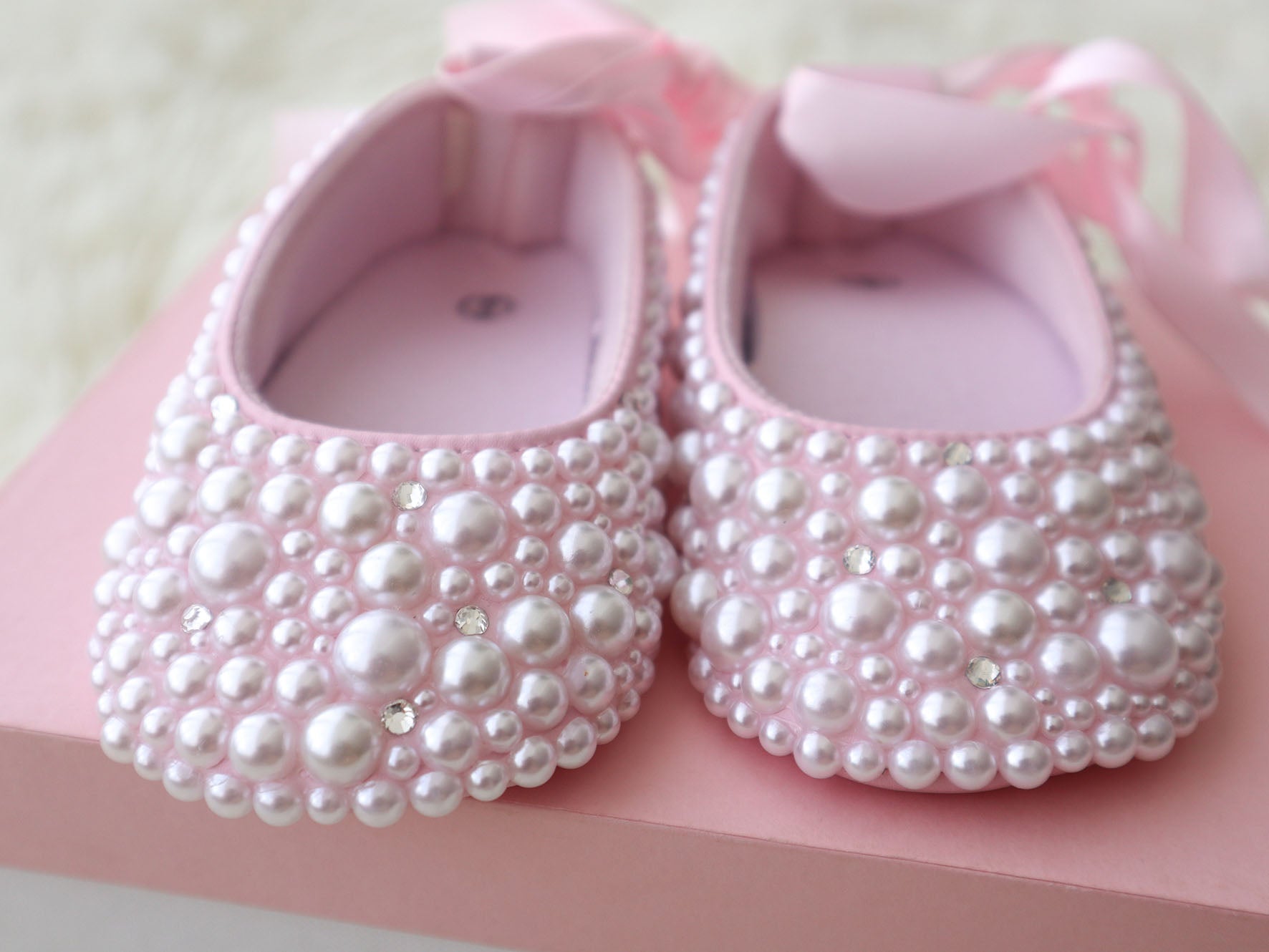 Pink Infant Shoes for Kids zoom in