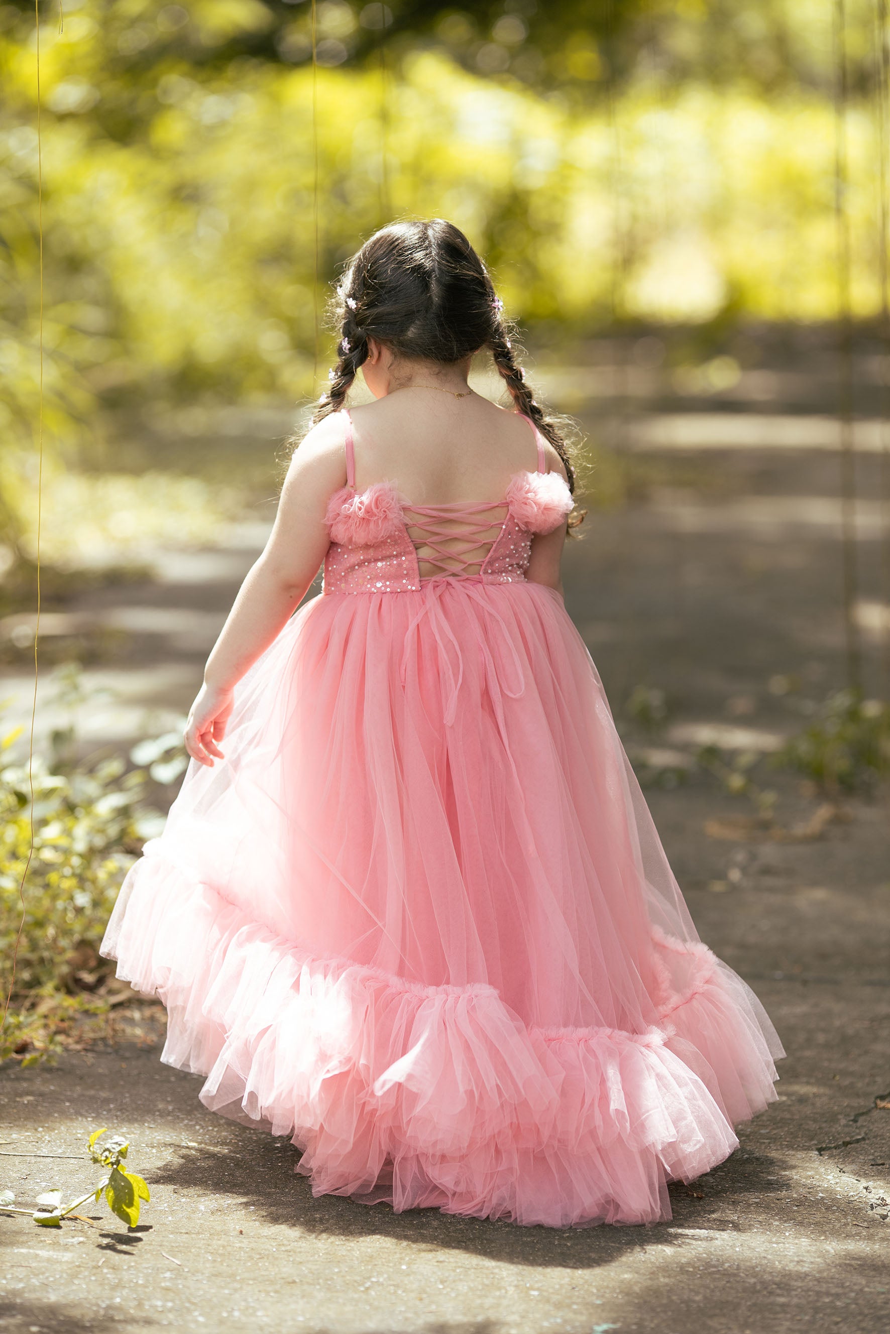 Wish Upon a Dream Gown Dress for Kids back