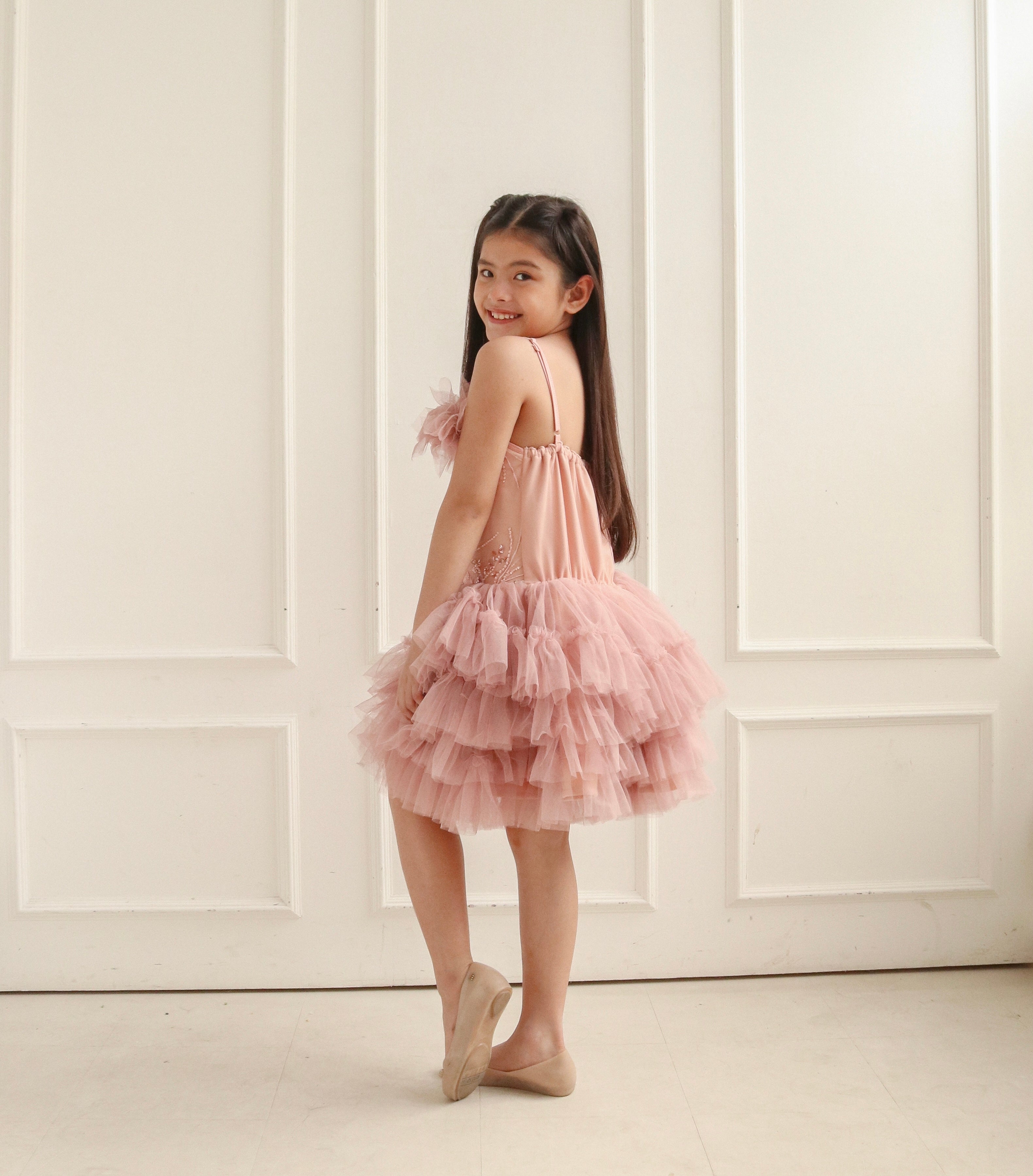 Selena Tutu Dress for Girls back