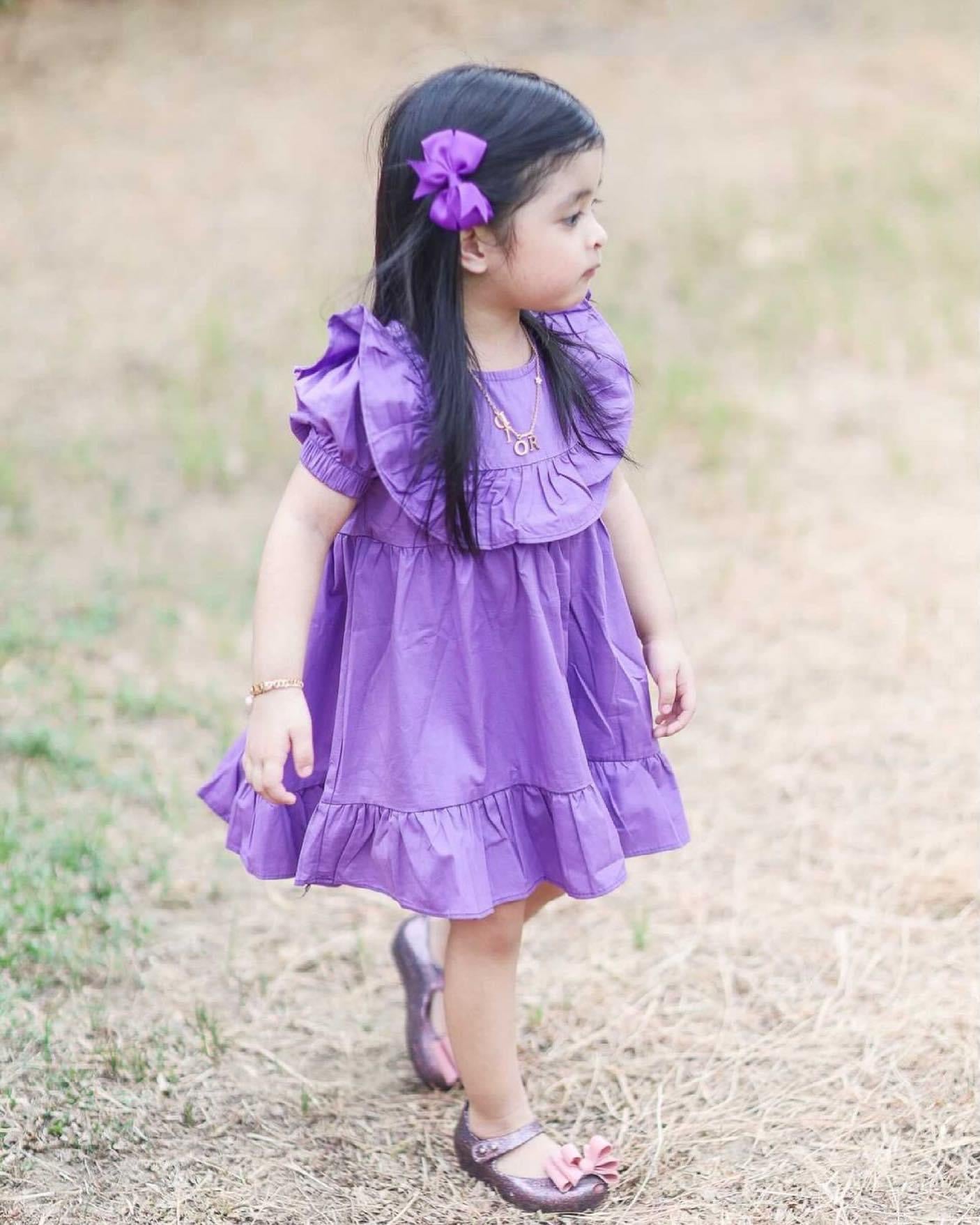 purple Julia Dress for Kids 