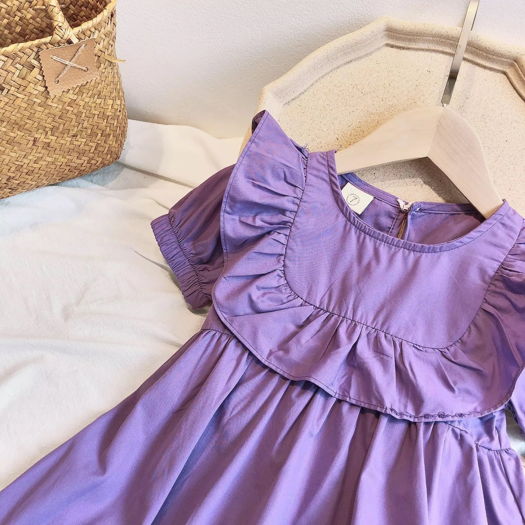 purple Julia Dress for Kids zoom